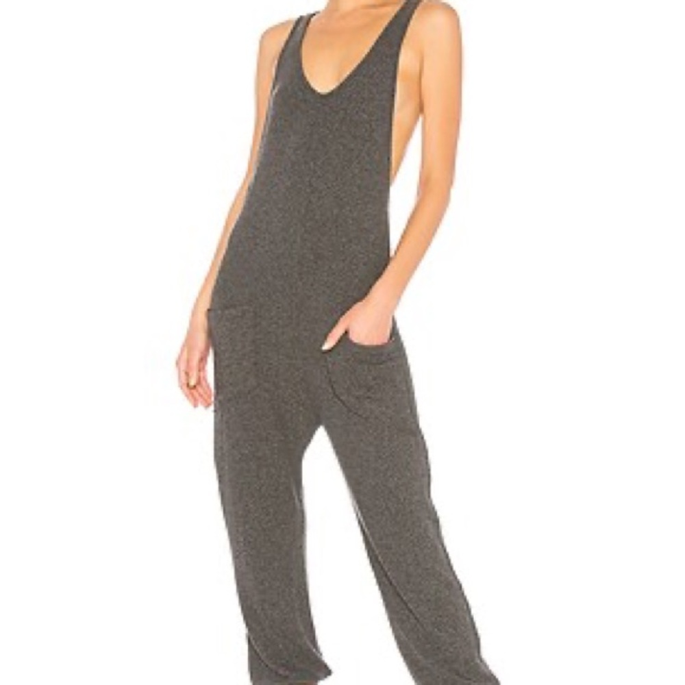 Spiritual Gangster Charcoal Jumpsuit